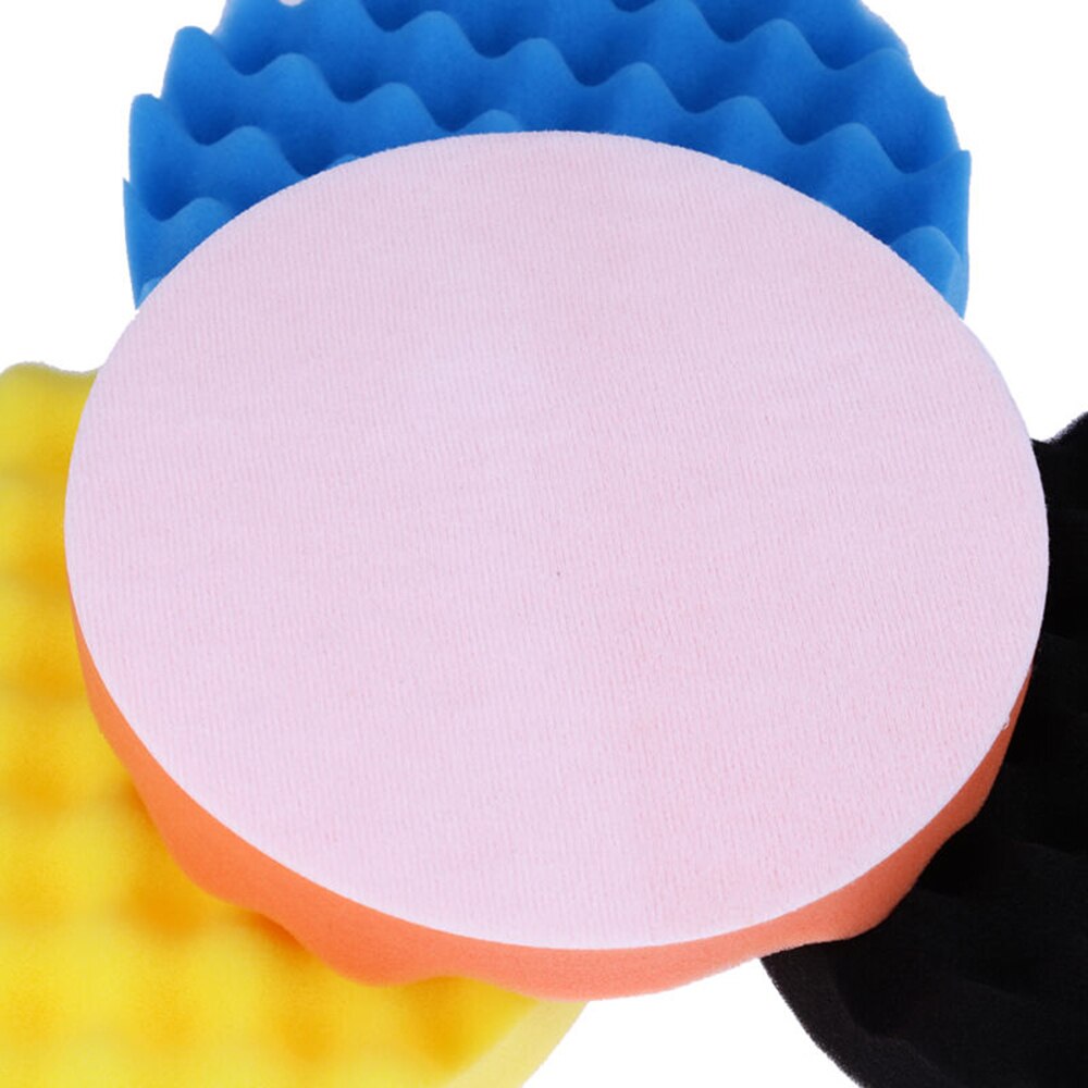Voor Auto Polijstmachine Buffing Pads Buffing Spons Pads Auto Polijstmachine Foam 7 Inch Zachte