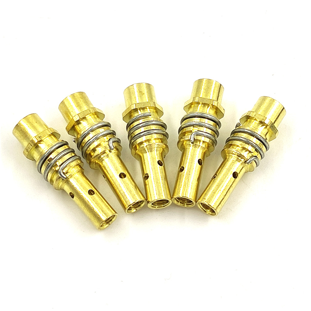 Chalumeau à souder MB-15AK Argon Arc, 0.6/0.8/0.9/1.0/1.2mm, buse gaz céramique, pointe de Contact de Style européen pour 15AK MIG MAG 13 pièces