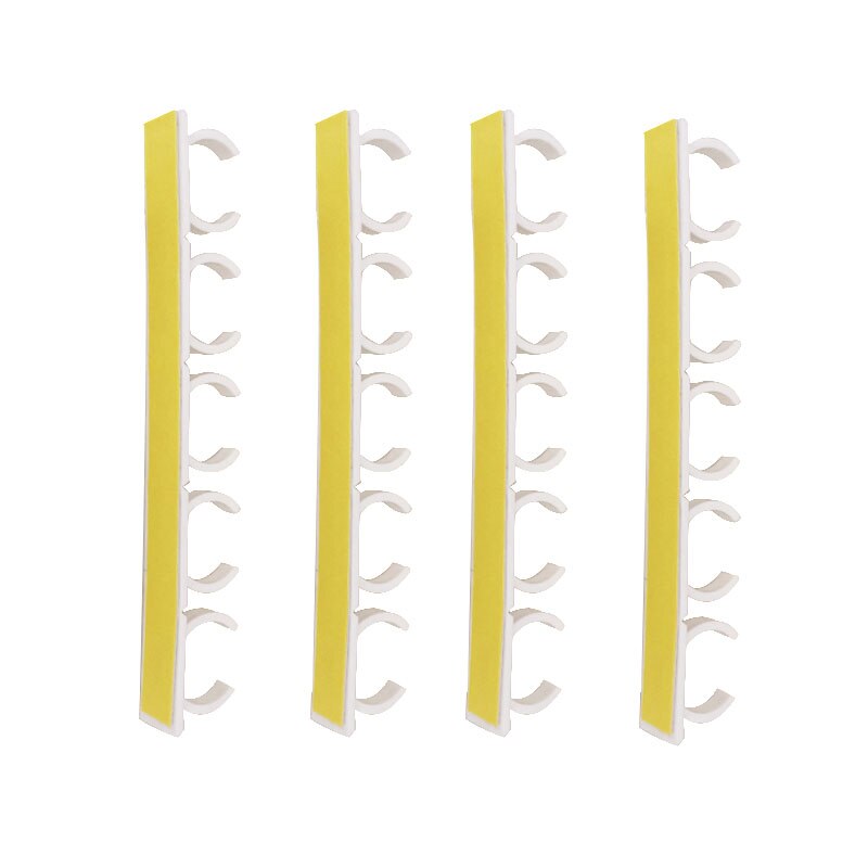 1/4 sztuk robić montażu na ścianie składnik butelka na przyprawy stojak plastikowy klips Organizer stojak kuchnia drzwi robić szafki haki słoiki przyprawa uchwyt narzędzia