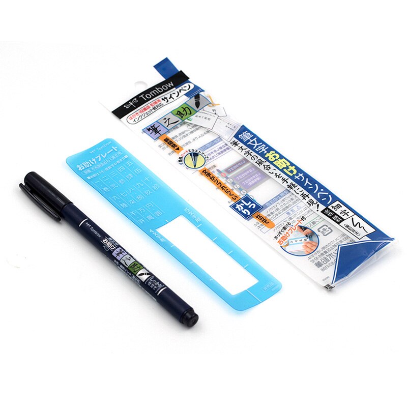 TOMBOW Calligraphy Soft Brush Pen Art Markers Black Ink Pens for Lettering Writing Drawing Invitation signature