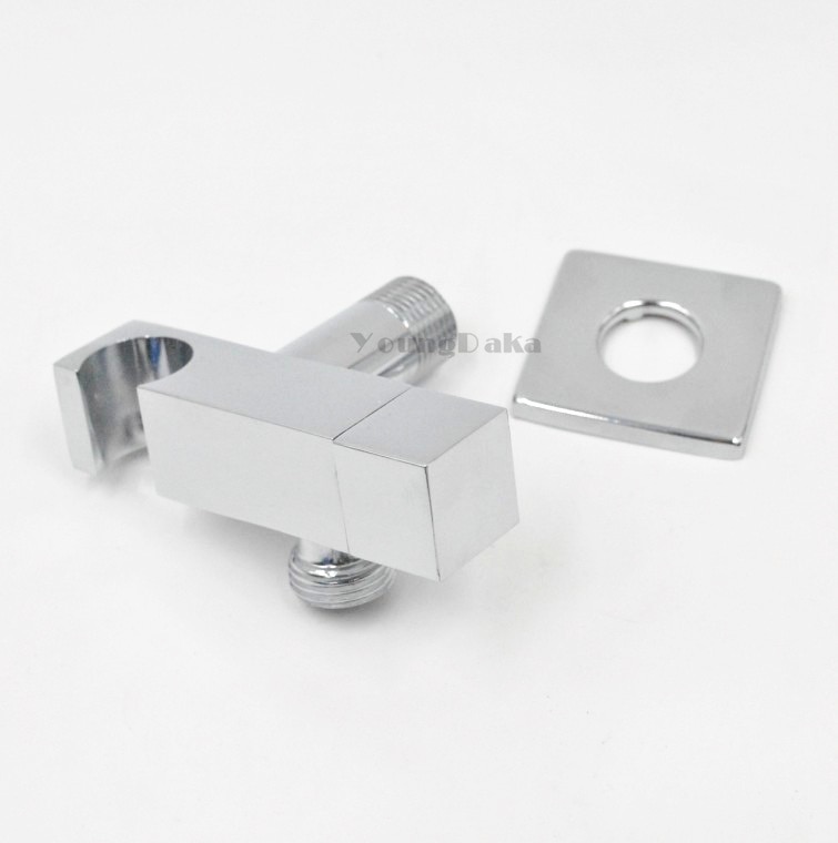 Mini Hand held Bidet Shower Sprayer Faucet Needn't Punch Toilet Jet Cleaner Portable Shattaf High Pressure Brass Corner Valve