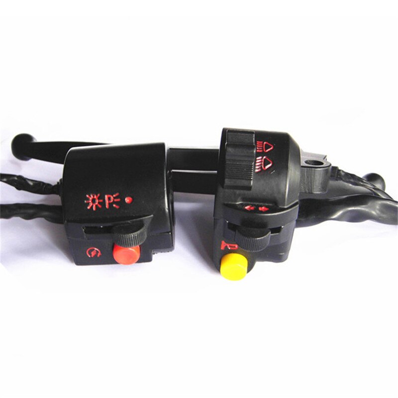 22MM motorbike control moto ATV Off-road dirt pit bike multi-function handlebar motocross scooter controller motorcycle switch