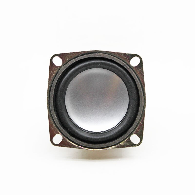 2pcs 4 Ohm 3W Loudspeaker Square Speaker External Magnetic Foam Edge Silvery Rubber Cap 53*40*30mm