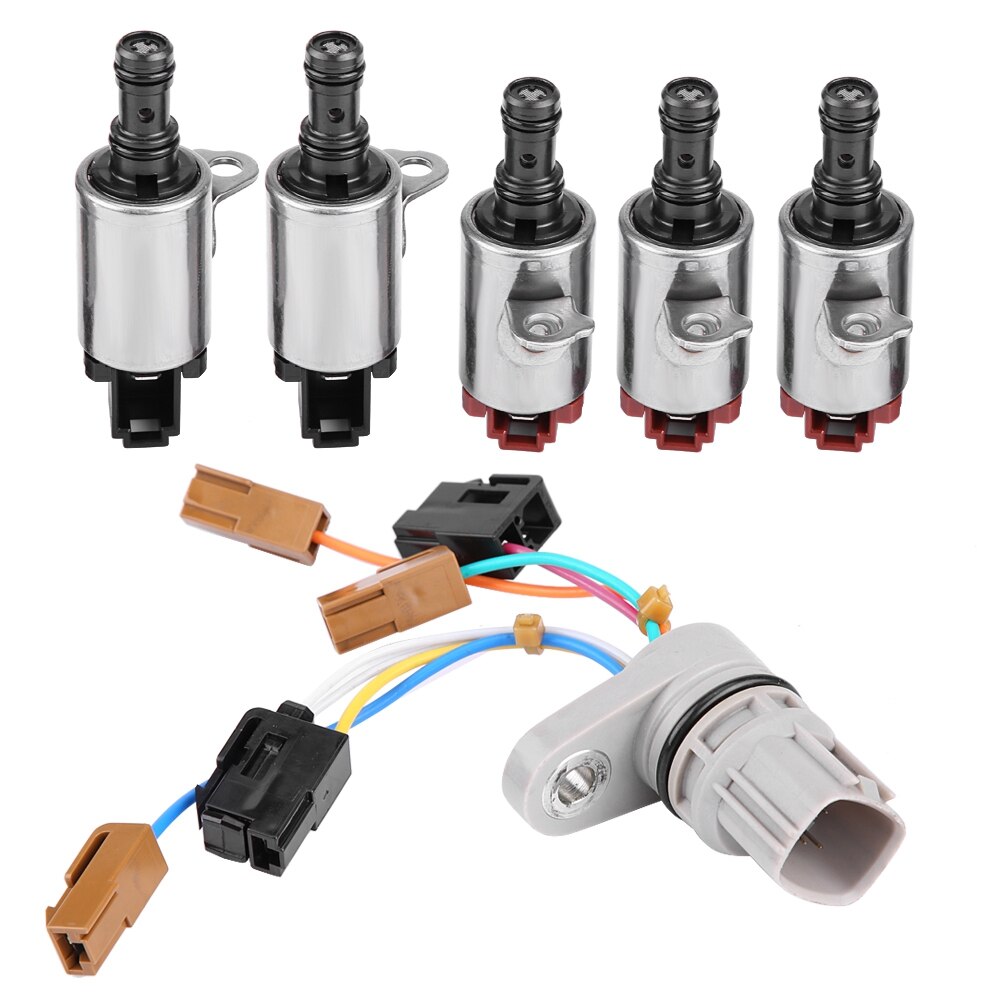 5Pcs 28400-PRP-004 Transmission Shift Solenoid Valve for Honda Accord CR-V RSX Iron Transmission Solenoid Valve