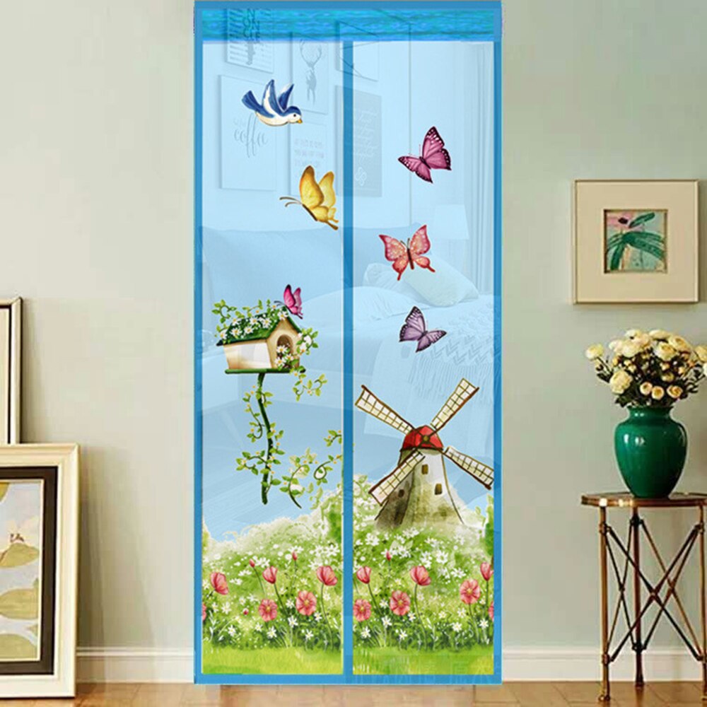 Magnetische Handsfree Klamboe Deur Netto Anti Fly Insect Mosquito Deur Screen Anti-Mosquito Magnetische Gordijn Mesh voor Slaapkamer