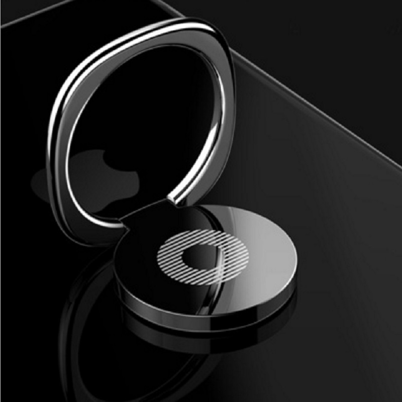 Luxury 360 Degree Metal Finger Ring Holder Smartphone Mobile Phone Finger Stand Holder For iPhone 7 6 Samsung Tablet