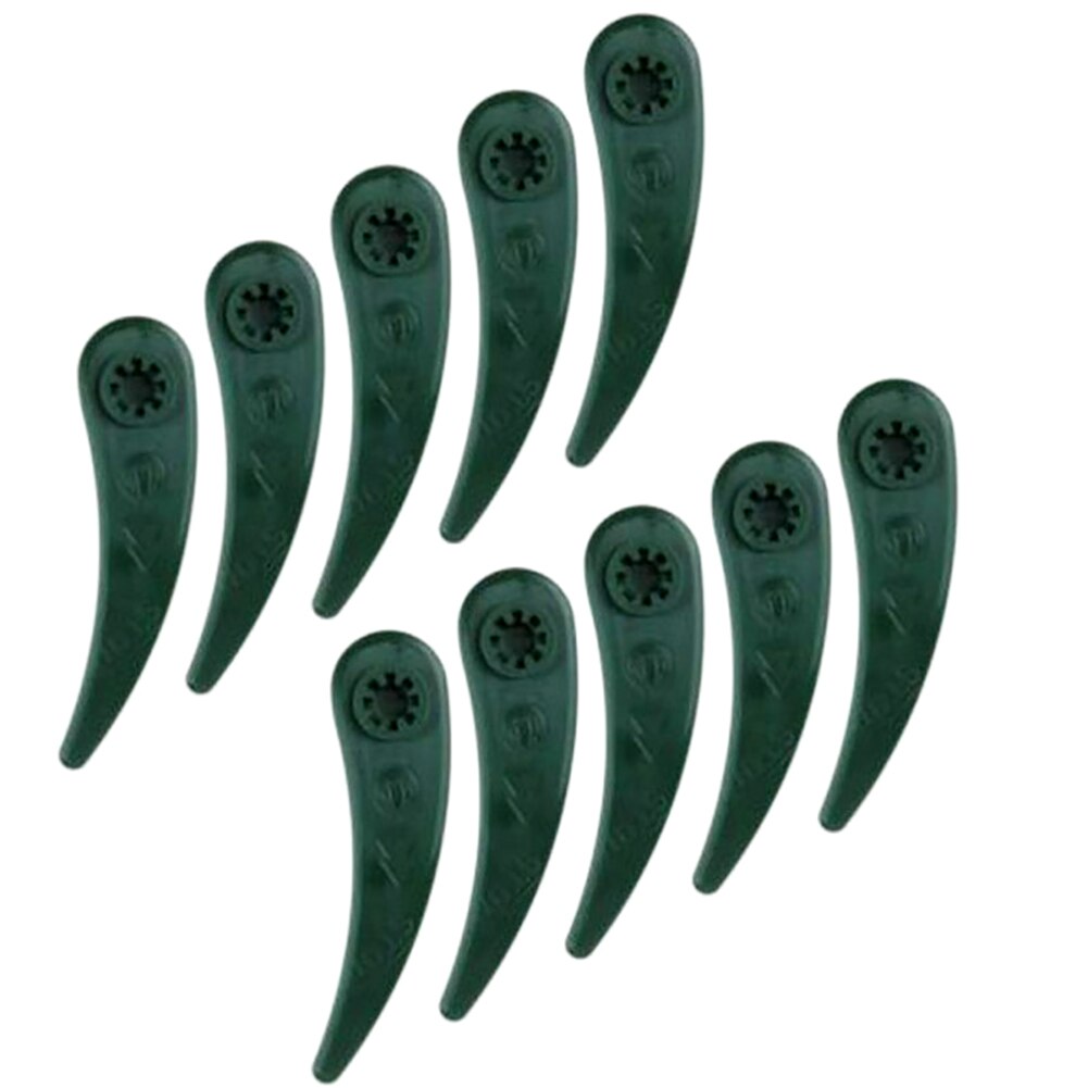 25 st plastblad för bosch art 23-18 li/26-18li grästrimmer trimmer plast trädgårdsgräsklippare plastblad