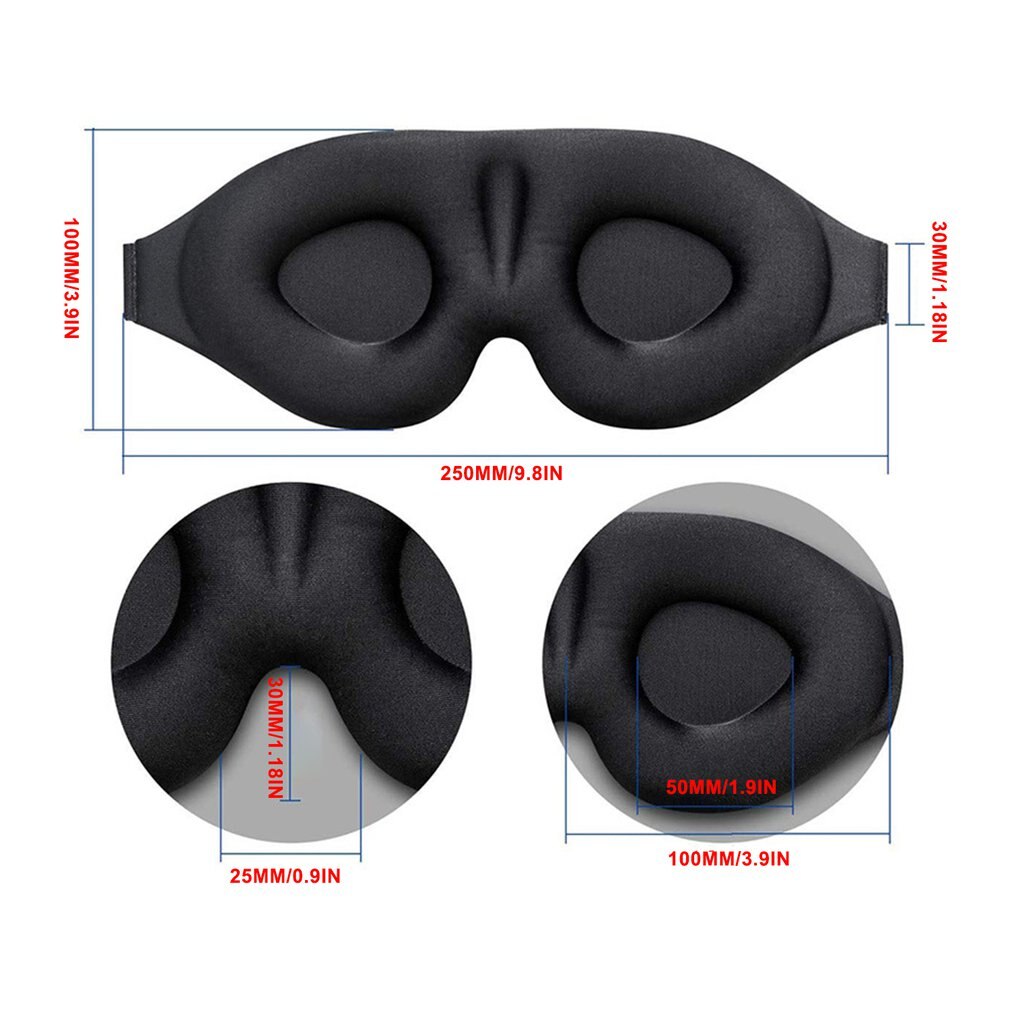 Leuke Kikker Slaap Oogmasker 3D Cartoon - Groen Ooglapje Voor Reizen En Powernaps
