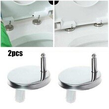 1 paire de charnières durables pour siège de toilette