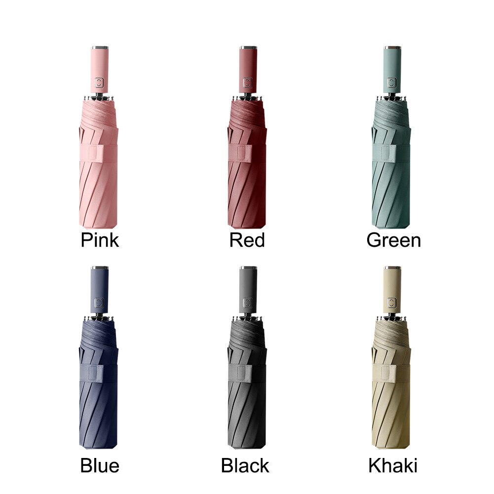 For Rain Windproof Waterproof Travel Compact Lightweight Kids Adult Outdoor Camping Emergency Folding Umbrella Sun Protection
