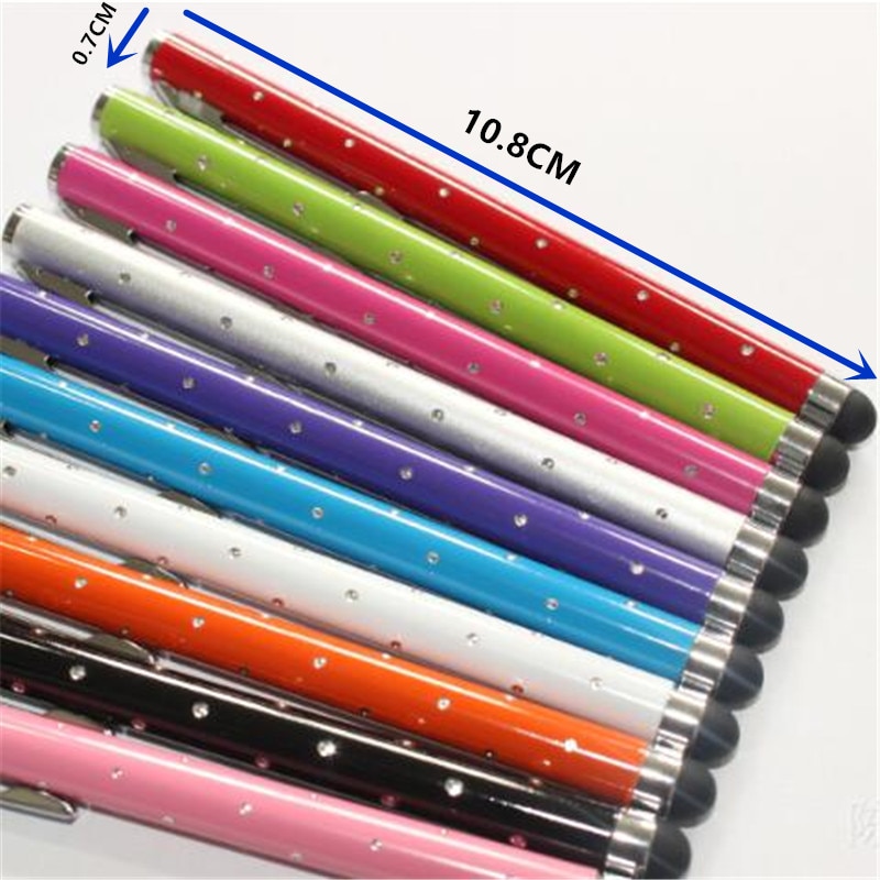 Universal Diamond Flash Stylus Pen Capacitive Screen Resistive Touch Screen Stylus Pen For Mobile Phone Tablet PC Pocket PC