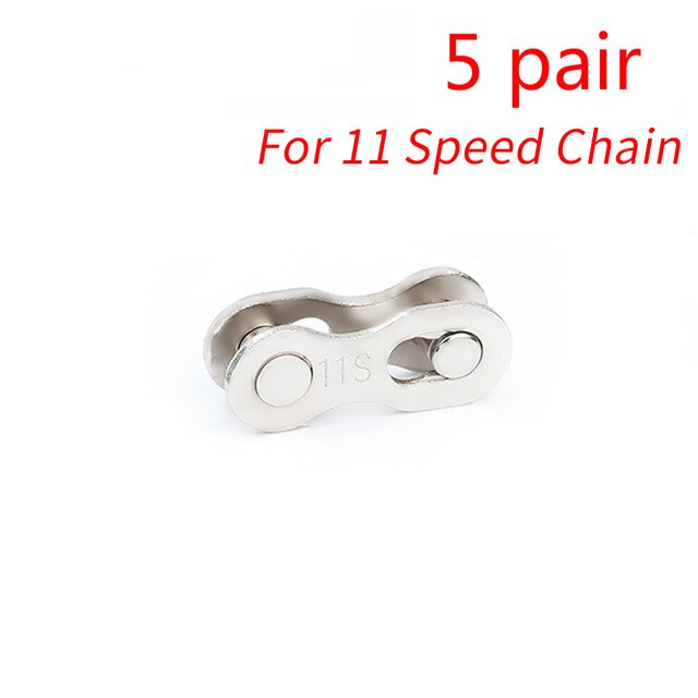 10 Pairs Bike Chain Quick Link Connector Lock Set Mtb Road Fiets Power Keten Snelsluiting Voor 6 7 8 9 10 11 12 Speed: Rood