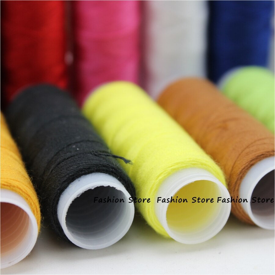 10 roll/lot, 160 yard/roll, Mixed Color Sewing Thread Spolyester,Thread Strong And Durable Sewing Threads For Hand Machines