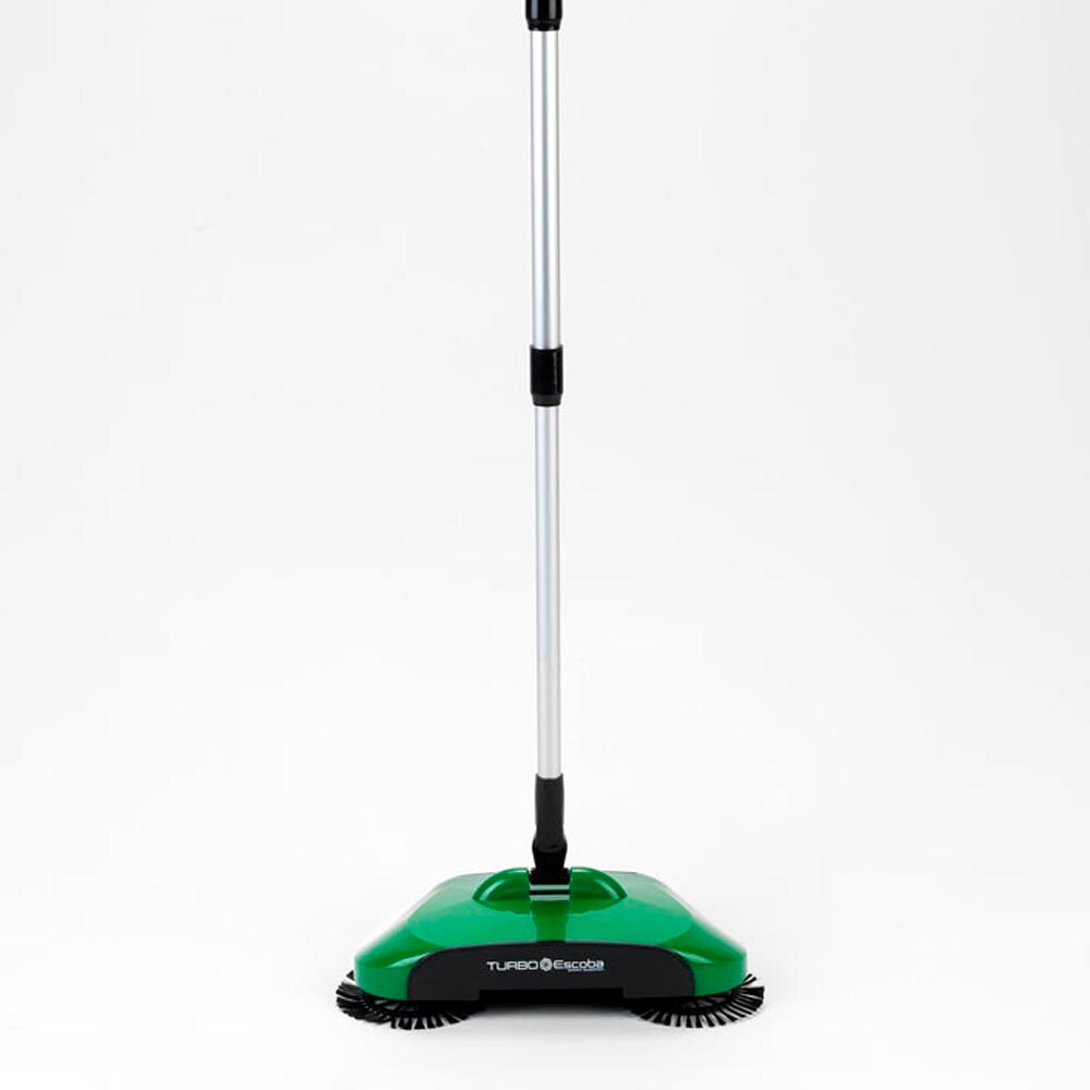 Turbo Escoba Smart Sweeper, escoba, aspirador, recogedor, sin electricidad, todo tipo de suelos, depósdito, mango telescópico