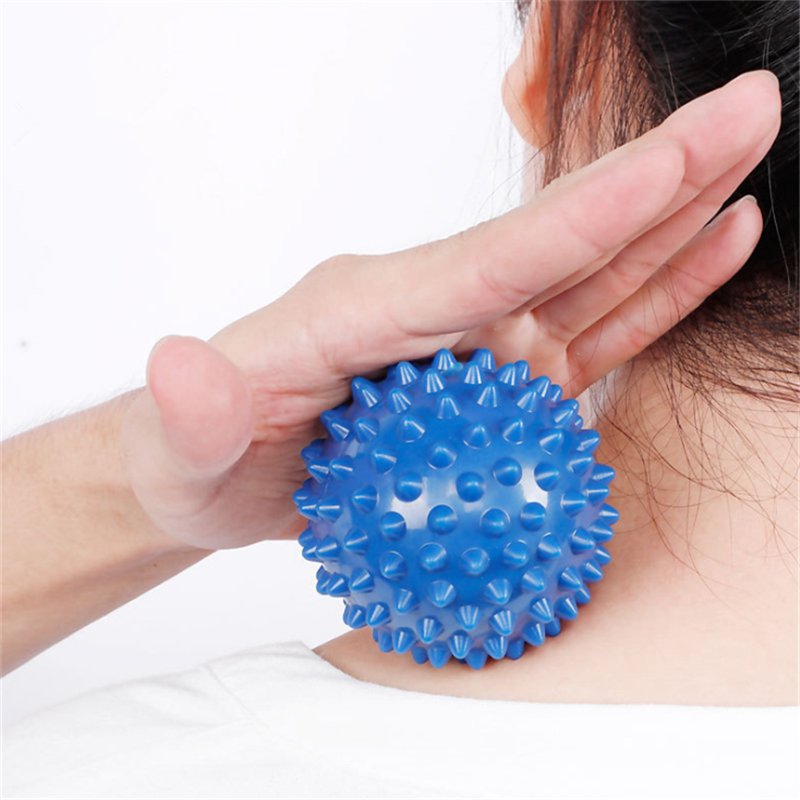 7cm Exercise Balls Durable PVC Spiky Massage Ball Trigger Point Sport Fitness Hand Foot Pain Relief Plantar Fasciitis Reliever