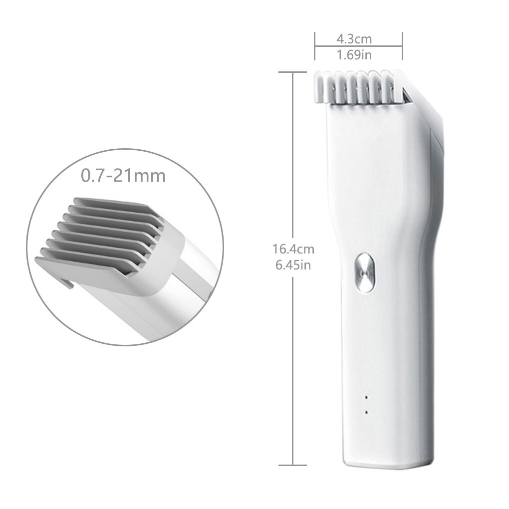 Men's Electric Hair Clippers USB Electric Hair Clipper Rechargeable Hair Cutter Two-speed Electric Men Hair Trimmer