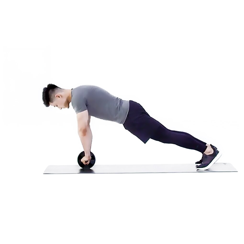 Abdominal Muscle Wheel Roller Indoor Ab Exercise Roller Home Gym Abdominal Muscle Workout Tool