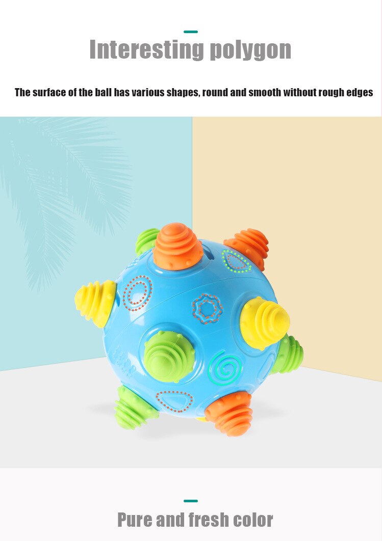 Pelota de baile Musical, pelota que salta, juguete divertido de música loca de chico s para niños, pelota de juguete vibrador para bailar y rebotar con chico
