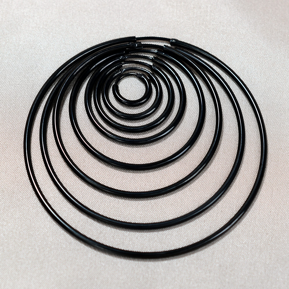 Stainless Steel Oversized Big Hoop Earrings For Women Basketball Brincos Large Round Circle Earrings Hoops Punk Jewelry