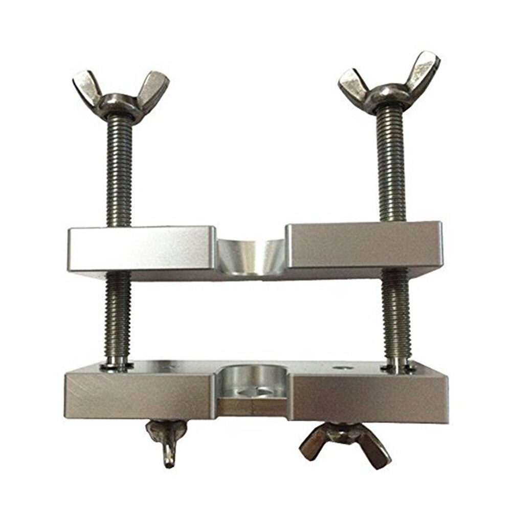 Grote Knuffel Remover Aluminium Trombone Trompet Professionele Messing Instrumenten Verstelbare Kaken Mondstuk Puller Reparatie Accessoires: Zilver