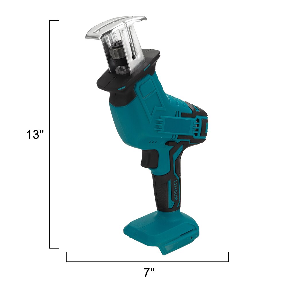 18V Cordless Electric Reciprocating Saw With 4 Saw Blades Woodworking Cutting Machine Garden Power Tools For Makita 18V Battery