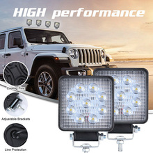 1pc 4 Inch Offroad LED Light Bar Flood Spot Combo Beam Spotlight 12/24V Voor Jeep ATV UAZ SUV 4x4 Truck Tractor LED Verlichting