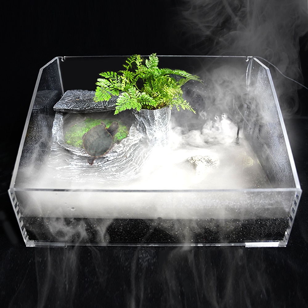 Senzeal Aquarium Ultraschall-luftbefeuchter Nebel-hersteller Fogger Vernebler Zerstäuber Kopf Fisch Panzer Dekoration