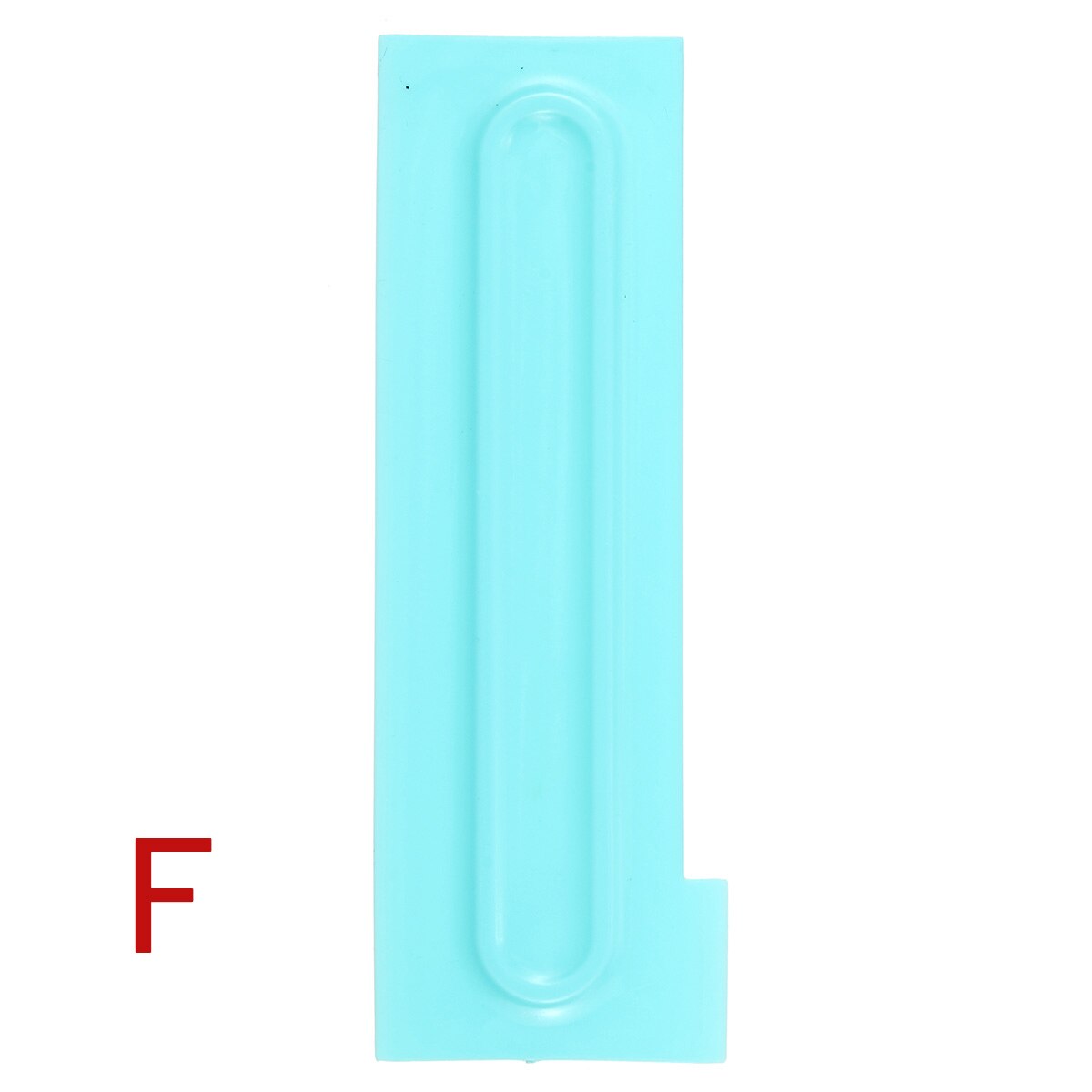 Cake Decorating Comb Cake Scraper Icing Smoother Plastic Confectionery Pastry Spatula Baking Tools for Cake Shop Home Bakeware: F