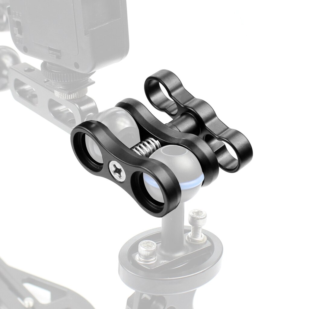 Deluxe Aluminum Alloy Standard Ball Clamp for the 1'' Ball Underwater Light Arm