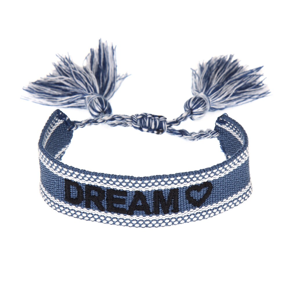 Boho Tassel Vriendschap Armband Voor Vrouwen Mannen Handgemaakte Geknoopt Touw Verstelbare Enkelband Lucky Sieraden Altijd Vriendschap Getuige: A
