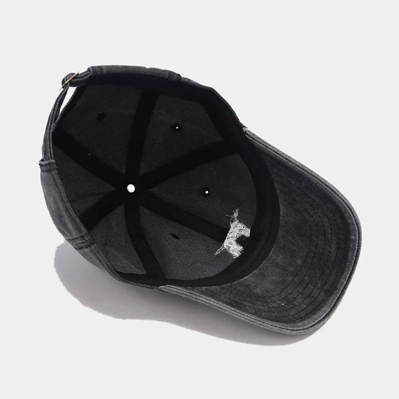 Gorra de béisbol con bordado de perro de dibujos animados para hombre y mujer, gorro ajustable, Snapback, para exteriores, para las cuatro estaciones, 11