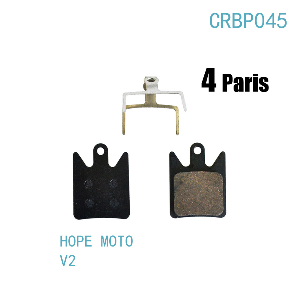 EOOZ 4 Pair Semi - Metallic bicycle DISC BRAKE PADS for Hope TECH X2: CRBP045