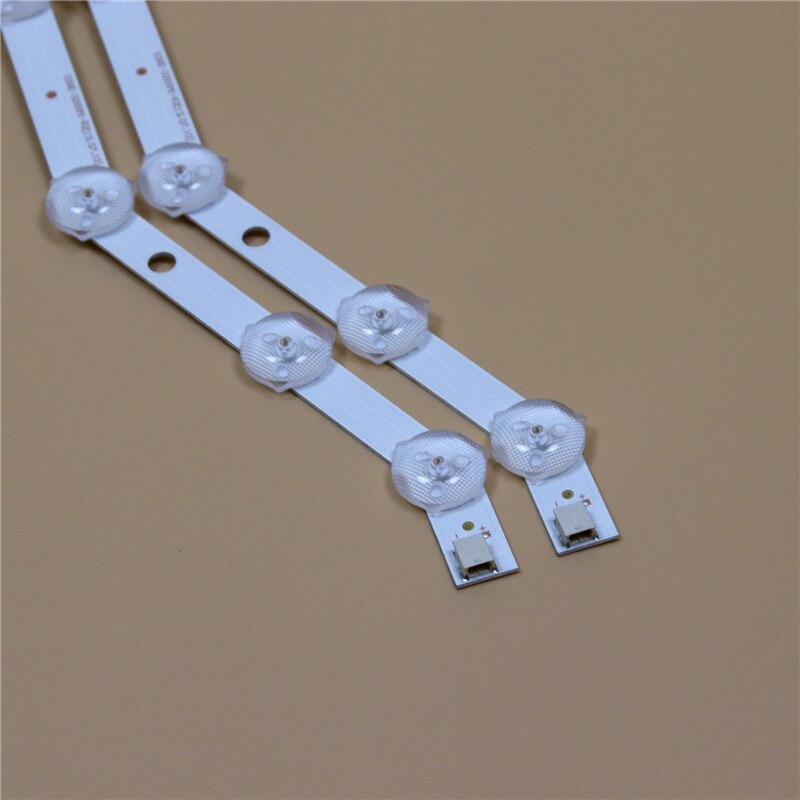 Barre luminose a LED TV da 32 pollici per Samsung Strips Strips Strips Kit strisce retroilluminazione 12 lampade a LED lente 2 bande