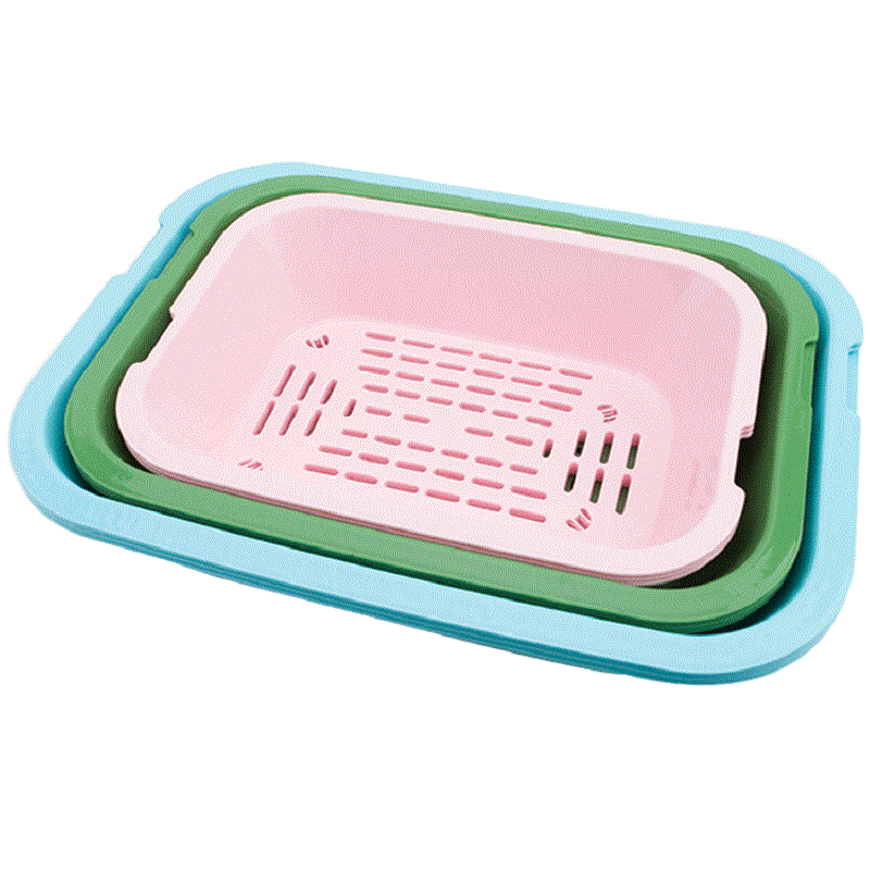 cat litter box Open three-tier grid Anti-splash Cat Toilet Plastic Bedpan Case Pet Supplies 3 Interlocked Trays Easy To Use