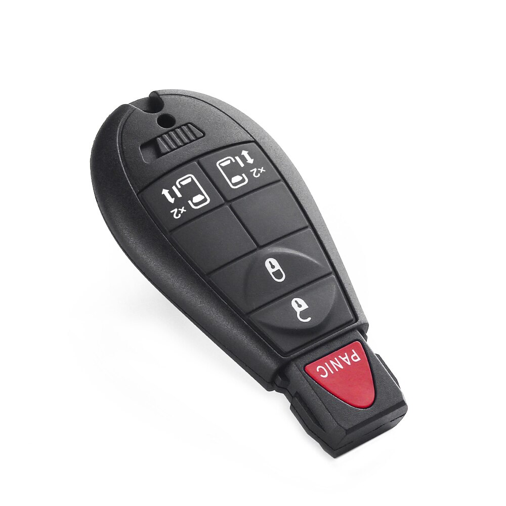 KEYYOU 3/4/5/6/7 Buttons Remote Smart Car Key Shell For Jeep Grand Cherokee Chrysler 300 Town &amp; Country Dodge Challenger Charger