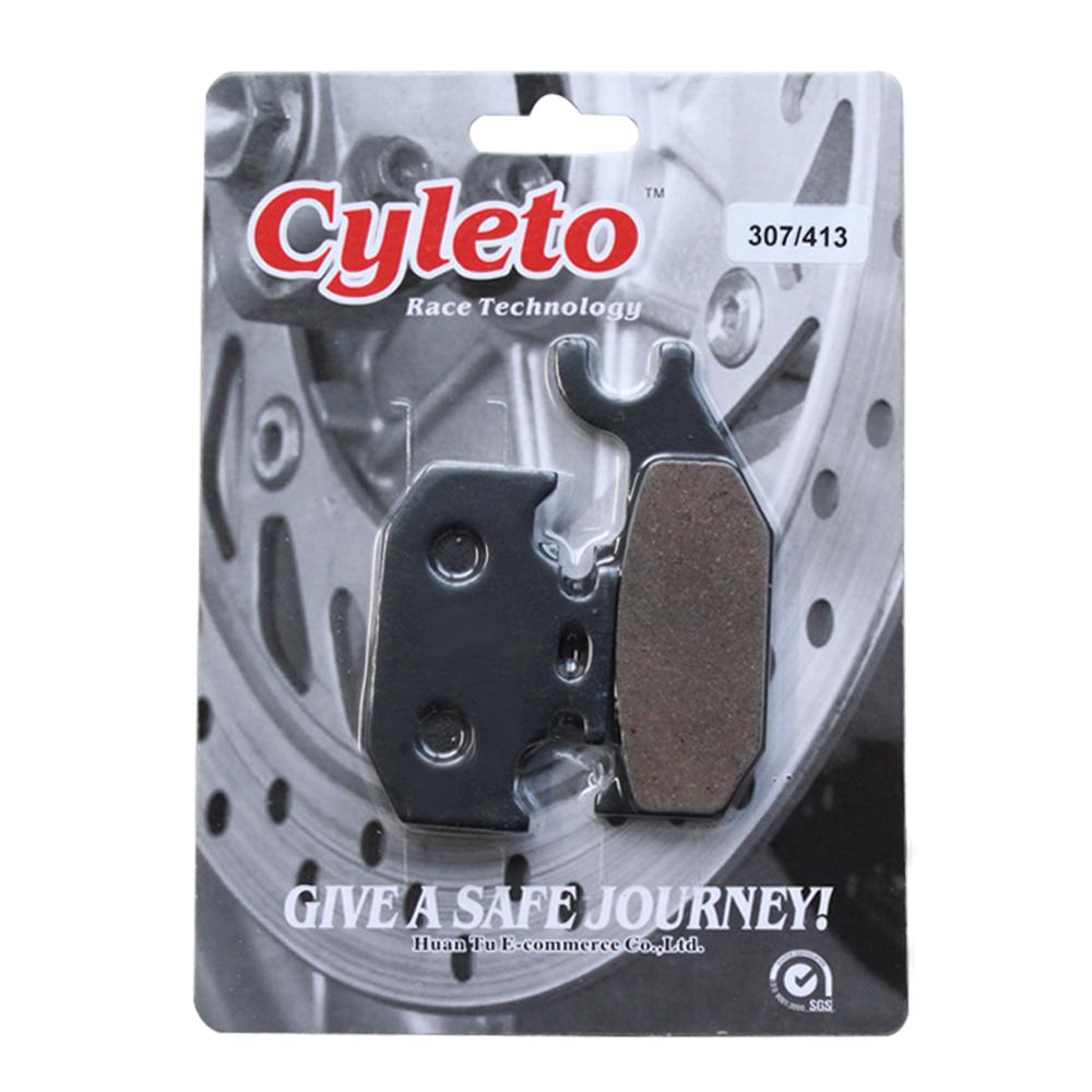 Pastillas de freno trasero para motocicleta CYLETO para SUZUKI UH125 UK200 UK 125 200 Burgman 125 200 2007