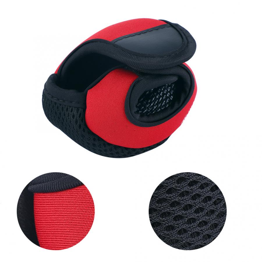 Custodia protettiva impermeabile traspirante per mulinello da pesca custodia protettiva Baitcasting/tamburo/Filatura/zattera borsa per mulinello custodia protettiva per ruota di pesce