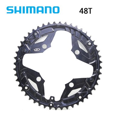 Shimano – plateau de pédalier à 9 vitesses pour vélo, pièces de réparation, Original, FC-M391 FC-M390, 48T 44T 36T 32T 22T: 48T