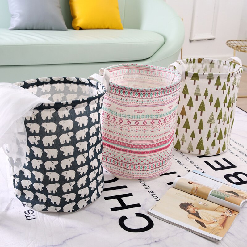 Panier à linge à linge, pliable, support de jouets pour enfants, panier de rangement étanche pour articles divers de la maison