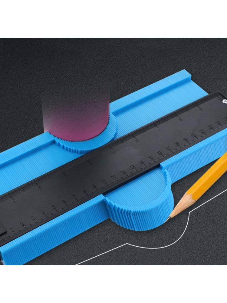 Profile Gauge Shape Template Plastic Contour Copy Duplicator Edge Shaping Ruler