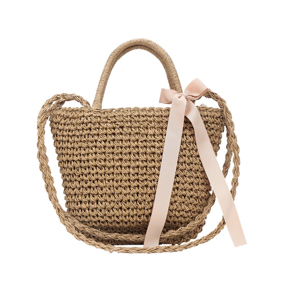 Kvindetaske vintage butterfly crossbody enkel vævet tote håndtasker skulder bolso mujer tasker til kvinder torebki damskie: Default Title
