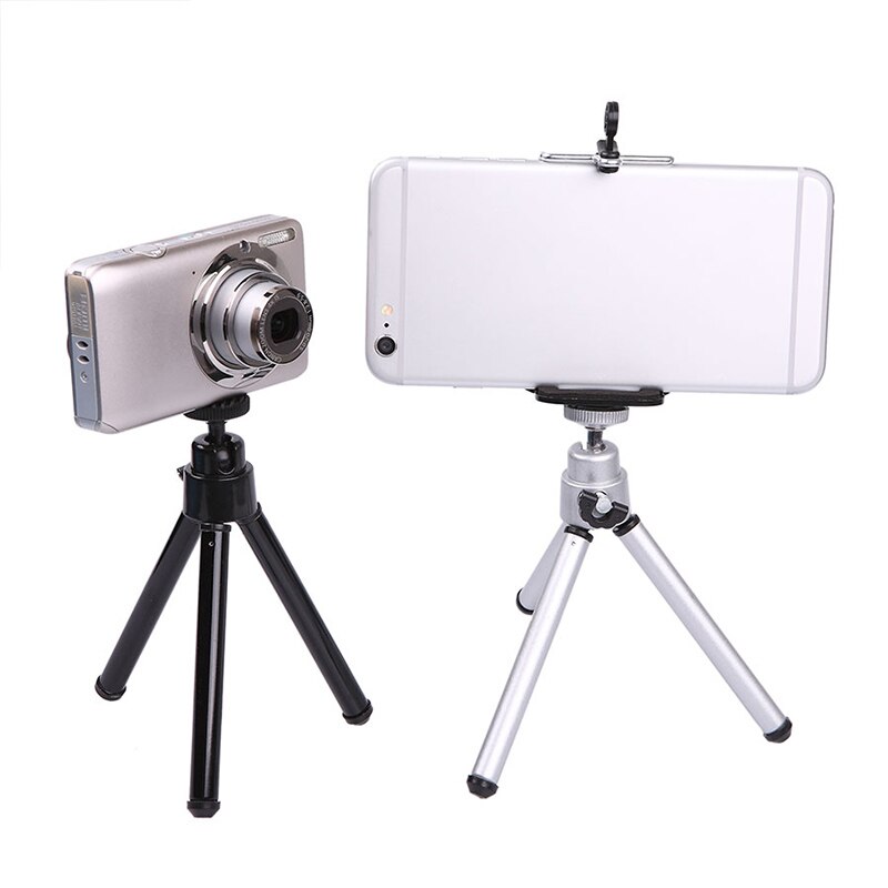 Mini Portable Mobile Phone Tripod 2 Sections Tripod Stand Universal Photography For Cellphone Camera Travel Selfie Bracket