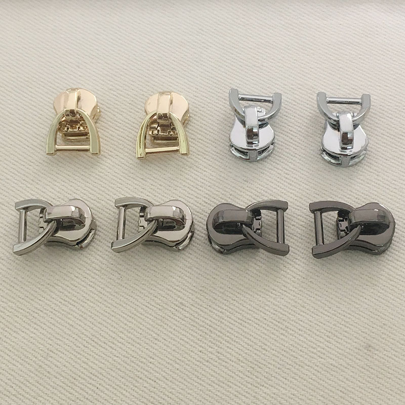 1Pc 5 # Universal Instant Zipper Reparatie Kit Vervanging Rits Metalen Rits Hoofd Voor Diy Rits Kleding accessoire