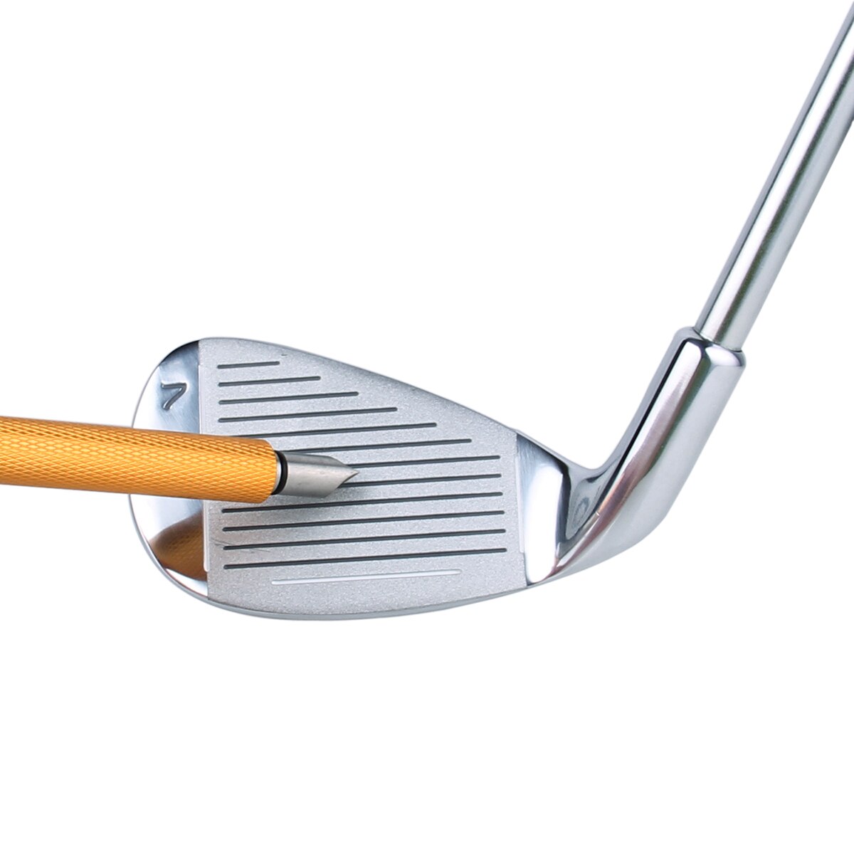 Afilador de ranuras portátil para palos de Golf, herramienta de acero de alto carbono y limpiador para cuñas y hierros, palos de Golf
