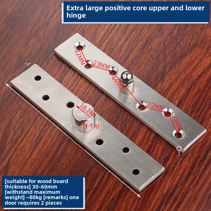 Stainless Steel 360 Degree Rotating Hinge Wooden Door Upper And Lower Hinge Earth Hinge Positioner Invisible Dark Secret Door Hi: green