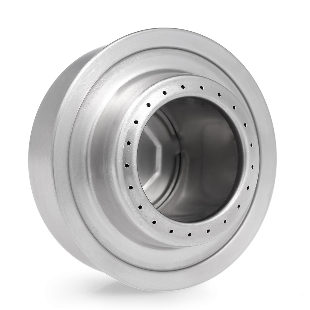 Mini estufa de aluminio Lixada para acampar al aire libre, artículos de cocina portátil para senderismo y mochilero, cocina de Picnic con tapa