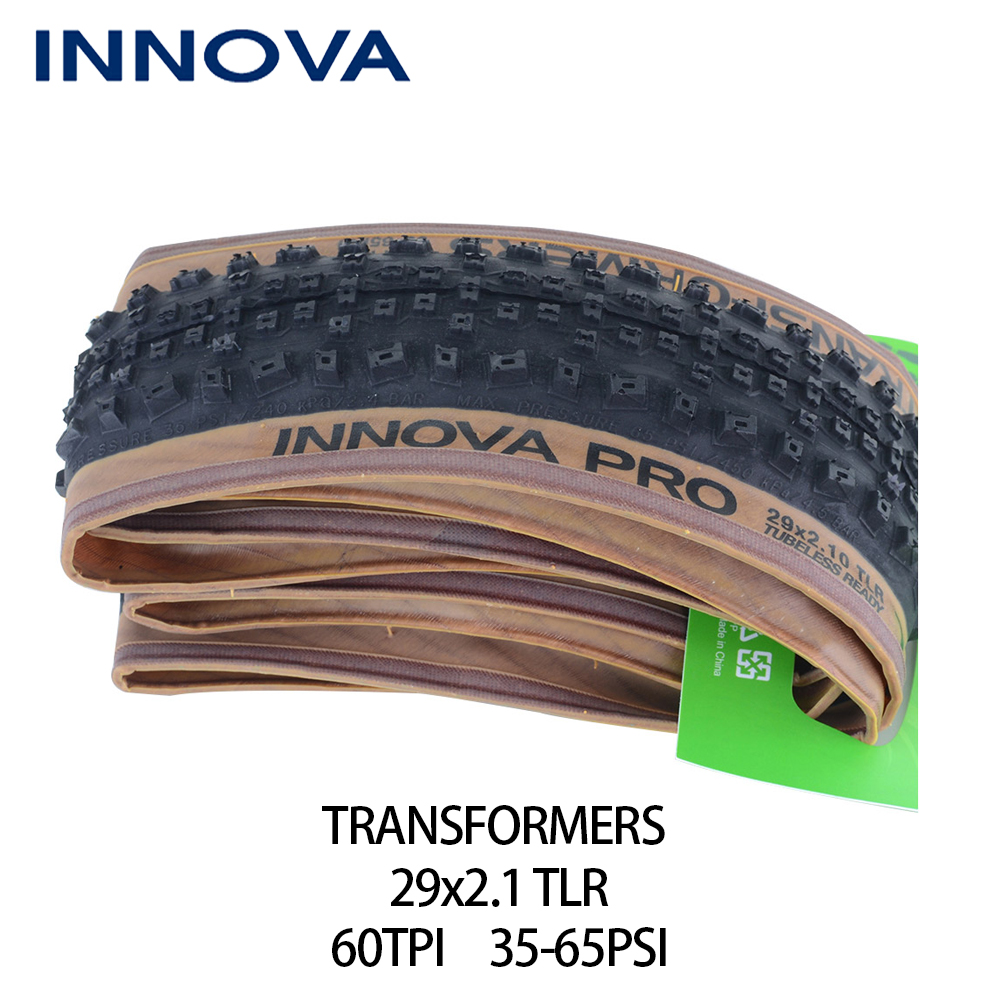 INNOVA-PRO 29 MTB 29x2.1 TLR Tubeless Bicycle Tire Ultralight 600g 60TPI Tubeless Ready Mountain Bike Folding Tires 27.5/26inch