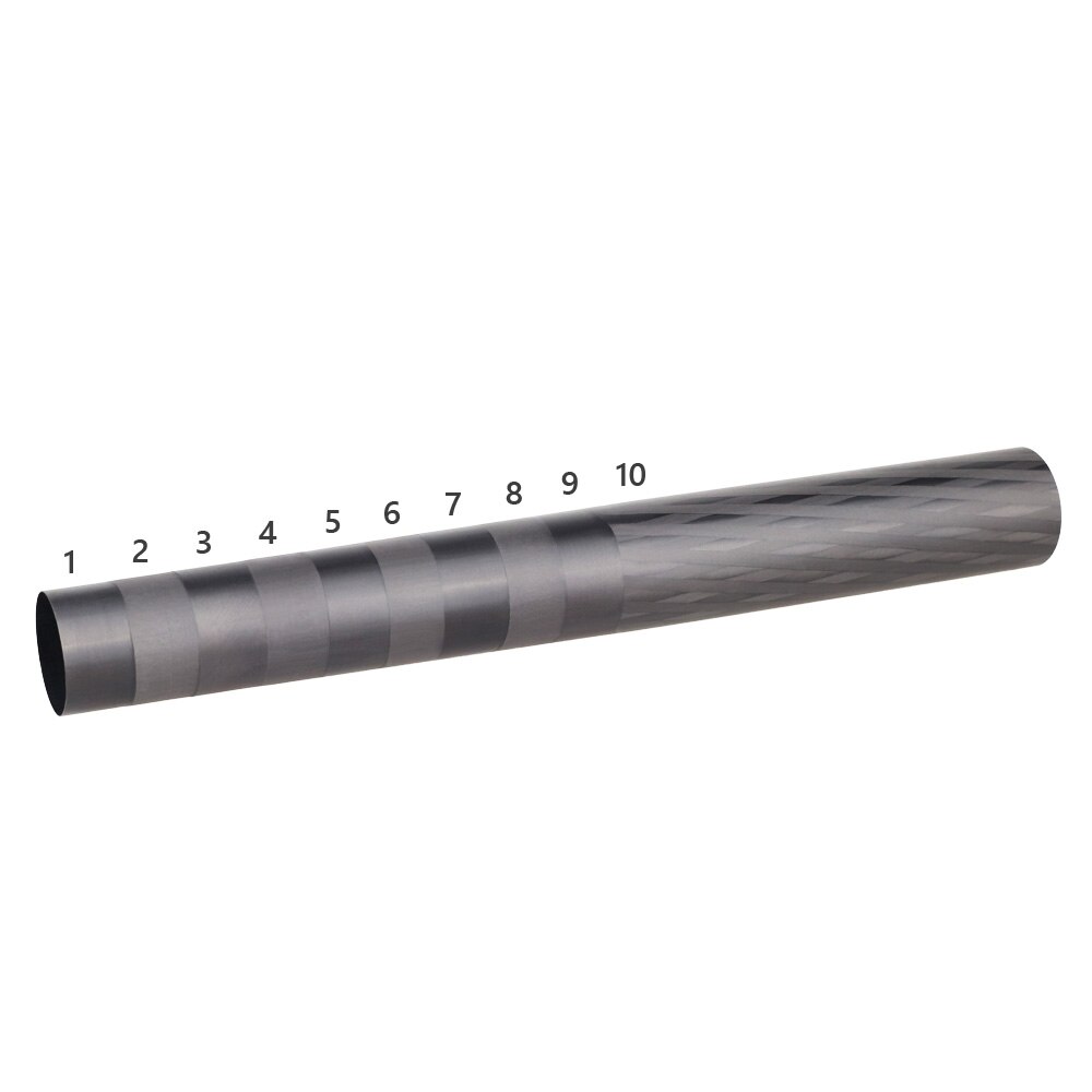ARTCISE 10 Layers Carbon Fiber Center Column Extender 2-Section Tube Extension for Tripod Monopod 25.5mm/40mm CNC Anodized