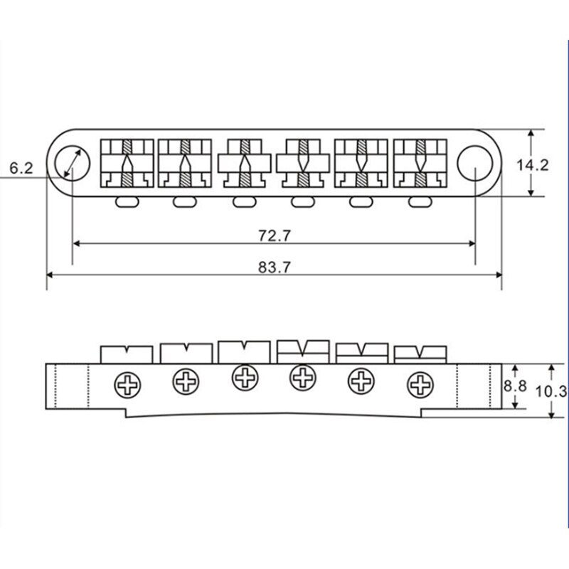 Electric Guitar Adjustable Bridge F Hole Hollow Electric Box Guitar Fixed Piano Code