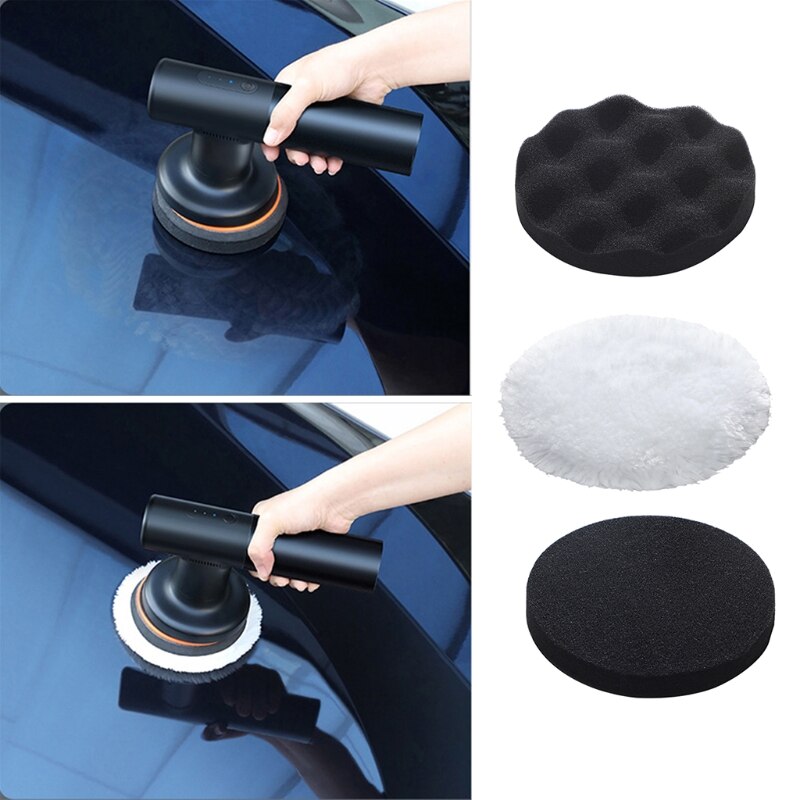 Variable Speed Orbital Polisher Waxer Sander Ideal for Auto Home Appliance Boat Polishing Sanding Waxing Sealing Glaze W91F